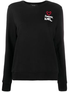 Karl Lagerfeld толстовка Forever Karl с круглым вырезом