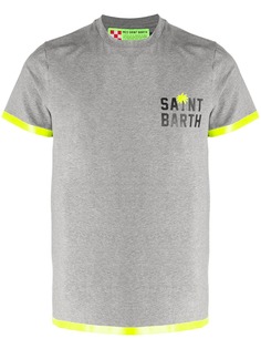 Mc2 Saint Barth футболка с контрастной отделкой