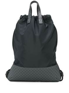 Emporio Armani рюкзак с логотипом и вставками