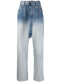 Brunello Cucinelli прямые джинсы с эффектом градиента