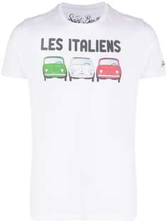 Mc2 Saint Barth футболка с принтом Les Italiens