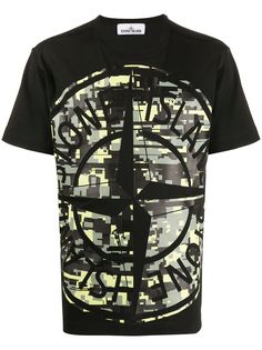 Stone Island футболка с логотипом