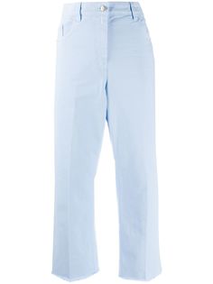 Maison Kitsuné джинсы с вышитым логотипом