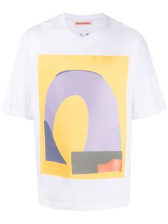 Acne Studios футболка с принтом