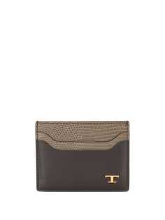 Tods картхолдер с металлическим логотипом Tod`S