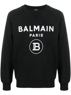 Balmain толстовка с рукавами-реглан и логотипом