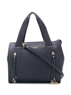 LIU JO Boston logo tote