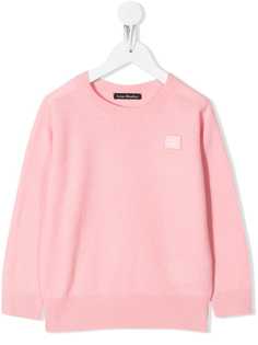 Acne Studios джемпер с нашивкой-логотипом