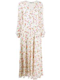 Essentiel Antwerp расклешенное платье с цветочным принтом