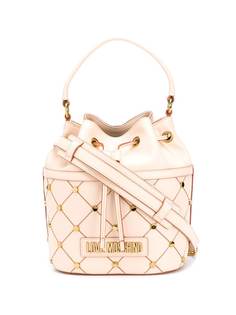 Love Moschino стеганая сумка-ведро