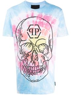 Philipp Plein футболка с принтом тай-дай
