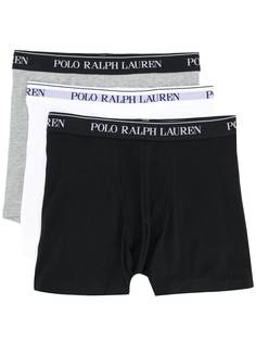 Polo Ralph Lauren комплект из трех боксеров с логотипом на поясе