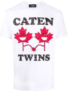 Dsquared2 футболка Caten Twins с принтом