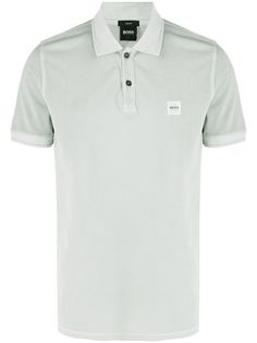 Boss Hugo Boss рубашка поло Prime с нашивкой-логотипом