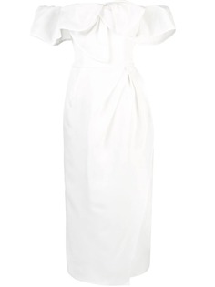 Carolina Herrera платье Gazar с открытыми плечами