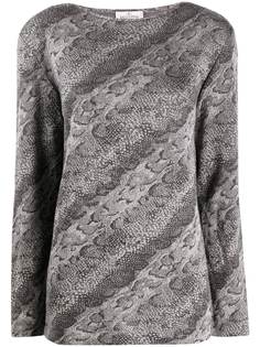 Valentino Pre-Owned джемпер 1980-х годов с принтом