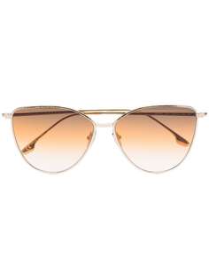 Victoria Beckham Eyewear солнцезащитные очки в оправе кошачий глаз