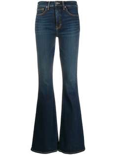 Veronica Beard расклешенные джинсы с завышенной талией