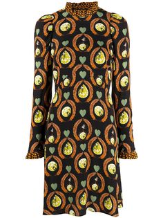 Temperley London платье с принтом
