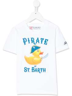 Mc2 Saint Barth Kids футболка с принтом