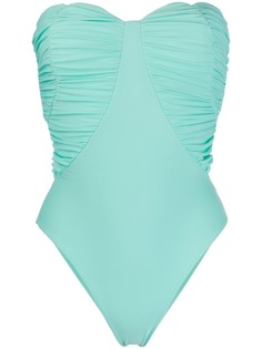 Amen gathered bandeau swimsuit Amen.