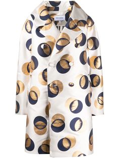 Dice Kayek oversized abstract print coat