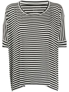 Majestic Filatures полосатая футболка свободного кроя