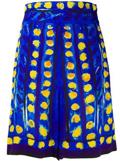 Moschino Matador print shorts