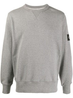 Calvin Klein Jeans толстовка с круглым вырезом и нашивкой-логотипом