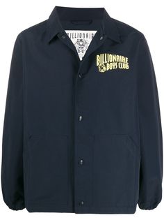 Billionaire Boys Club logo print bomber jacket