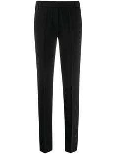 Mm6 Maison Margiela строгие брюки с эластичным поясом