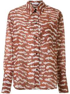 Christian Wijnants Tamir Animal-Print shirt