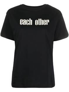 Each X Other футболка с логотипом