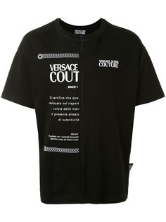 Versace Jeans Couture футболка с логотипом