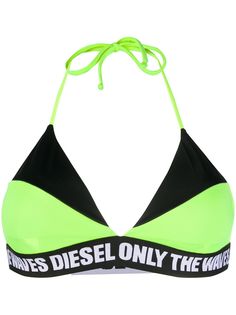 Diesel лиф бикини с логотипом