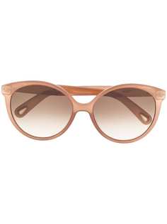 Chloé Eyewear солнцезащитные очки в круглой оправе