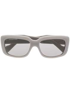 Balenciaga Eyewear солнцезащитные очки в прямоугольной оправе с логотипом