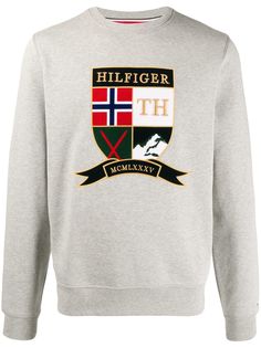 Tommy Hilfiger толстовка с вышивкой