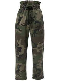 RtA camouflage-print drawstring trousers