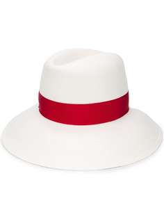 Borsalino Claudette ribbon panama hat
