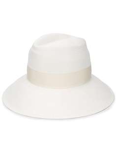 Borsalino Claudette ribbon panama hat