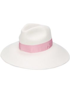 Borsalino Claudette ribbon panama hat