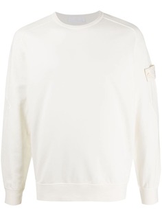 Stone Island толстовка с длинными рукавами и логотипом