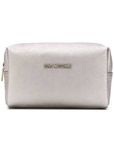 Love Moschino косметичка с логотипом