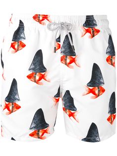 Mc2 Saint Barth плавательные шорты с принтом Gustavia