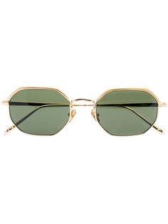 Linda Farrow hexagonal-frame sunglasses