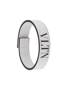 Valentino браслет Valentino Garavani с логотипом VLTN