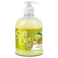 Мыло жидкое Soft Care с маслом Romax