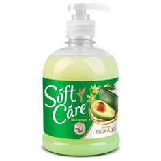 Мыло жидкое Soft Care с маслом Romax