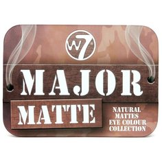 W7 Палетка теней Major Matte
